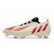 adidas Low Cut Predator Edge.1 FG Showdown - Off White Vivid Red Gold