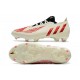 adidas Low Cut Predator Edge.1 FG Showdown - Off White Vivid Red Gold