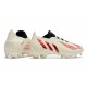 adidas Low Cut Predator Edge.1 FG Showdown - Off White Vivid Red Gold