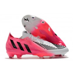 adidas Low Cut Predator Edge.1 FG LZ+ Solar Pink Black White