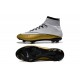 White Gold CR7 Nike Mercurial Superfly 4 FG Soccer Boot