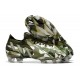 adidas Low Cut Predator Edge.1 FG Swarovski - Focus Olive Silver Metallic Magic Lime