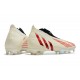 adidas Predator Edge+ FG Showdown - Off White Vivid Red Gold Metallic