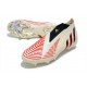 adidas Predator Edge+ FG Showdown - Off White Vivid Red Gold Metallic