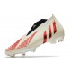 adidas Predator Edge+ FG Showdown - Off White Vivid Red Gold Metallic