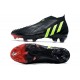 adidas Predator Edge+ FG Soccer Cleats Black Green