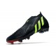 adidas Predator Edge+ FG Soccer Cleats Black Green