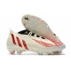 New adidas Predator Edge.1 FG Showdown - Off White Vivid Red Gold Metallic