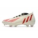 New adidas Predator Edge.1 FG Showdown - Off White Vivid Red Gold Metallic