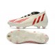 New adidas Predator Edge.1 FG Showdown - Off White Vivid Red Gold Metallic