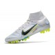 Nike Mercurial Superfly 8 Elite AG Cleats Grey Blackened Blue