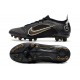 Nike Mercurial Vapor XIV Elite AG-Pro Shadow - Black Metallic Gold Metallic Silver