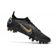 Nike Mercurial Vapor XIV Elite AG-Pro Shadow - Black Metallic Gold Metallic Silver