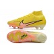 Nike Zoom Mercurial Superfly 9 Elite FG Yellow Strike Sunse Glow Doll