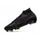 Nike Zoom Mercurial Superfly 9 Elite FG Cleats Black Dk Smoke Grey Summit White Volt