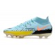 Nike Phantom GT II Elite DF FG Glacier Ice Black Yellow Strike