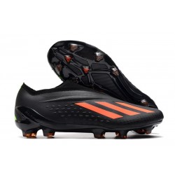 adidas X Speedportal+ FG Shadowportal - Core Black Solar Red Green