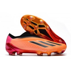 adidas X Speedportal+ FG Soccer Cleats Orange Black