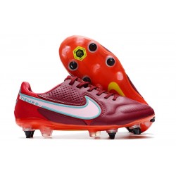 Nike Tiempo Legend 9 Elite SG-Pro AC Team Red White Mystic Hibiscus