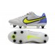 Nike Tiempo Legend 9 Elite SG-Pro AC Grey Fog Volt Sapphire