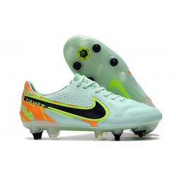 Nike Tiempo Legend 9 Elite SG-Pro AC Barely Green Blackened Blue Total Orange