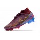 Nike Zoom Mercurial Superfly 9 Elite FG KM Dark Beetroot Mtlc Vivid Gold