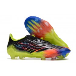 adidas Copa Sense.1 FG Boots Core Black Bright Cyan Team Solar Yellow