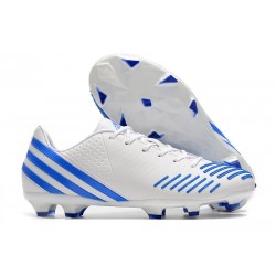 adidas Predator LZ I FG Diamond Edge - Footwear White Hi-Res Blue