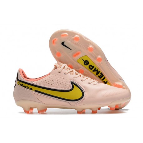 New Nike Tiempo Legend 9 Elite FG Guava Ice Yellow Strike Sunset Glow