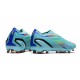 adidas X Speedportal+ FG Soccer Cleats Clear AquaSolar Red Power Blue