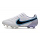 New Nike Tiempo Legend 9 Elite FG Shoes White Black Blue