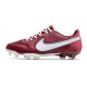 New Nike Tiempo Legend 9 Elite FG Shoes Team Red White Mystic Hibiscus