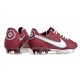 New Nike Tiempo Legend 9 Elite FG Shoes Team Red White Mystic Hibiscus