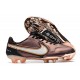 Nike Tiempo Legend 9 Elite FG Space Purple White Off Noir Pink Blast