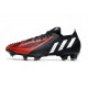 adidas Low Cut Predator Edge.1 FG Black Red White