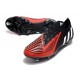 adidas Low Cut Predator Edge.1 FG Black Red White