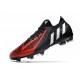 adidas Low Cut Predator Edge.1 FG Black Red White