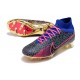 Nike Zoom Mercurial Superfly 9 Elite FG Cleats Pink Purple Blue