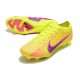 Nike Air Zoom Mercurial Vapor XV Elite FG Yellow Pink