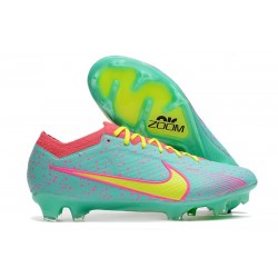 Nike Air Zoom Mercurial Vapor XV Elite FG Blue Yellow Pink