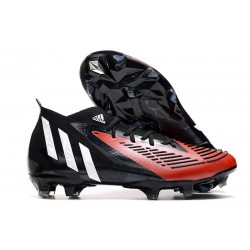 New adidas Predator Edge.1 FG Black White Red