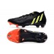 New adidas Predator Edge.1 FG Black Yellow Red