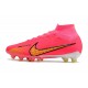 Soccer shoes Nike Zoom Mercurial Superfly 9 Elite AG-Pro Red Yellow