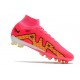 Soccer shoes Nike Zoom Mercurial Superfly 9 Elite AG-Pro Red Yellow