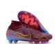 Nike Zoom Mercurial Superfly 9 Elite AG-Pro KM Dark Beetroot Mtlc Vivid Gold