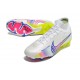 Nike Zoom Mercurial Superfly IX Elite Grass White Pink Volt