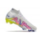 Nike Zoom Mercurial Superfly IX Elite Grass White Pink Volt