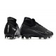 Nike Zoom Mercurial Superfly IX Elite Grass All Black