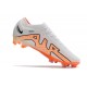 Nike Air Zoom Mercurial Vapor XV Elite FG White Orange