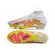 Nike Zoom Mercurial Superfly IX Elite Grass White Pink Yellow